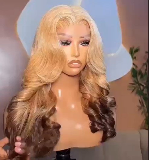 Luxury 5×5 SDD Bounce Wig – Honey Blonde Mix (T27/4)